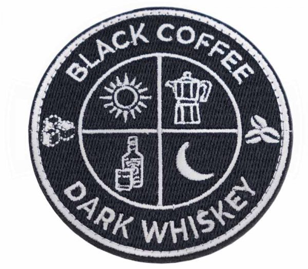 Black Coffee / Dark Whiskey Patch