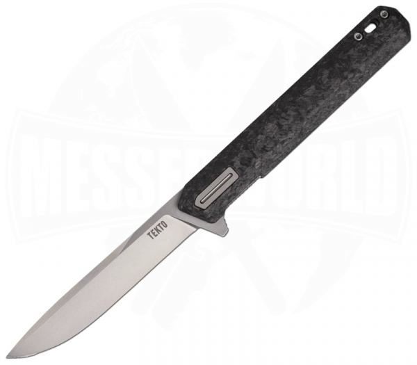 TEKTO Knives F2 Bravo Forged Carbon/Silver