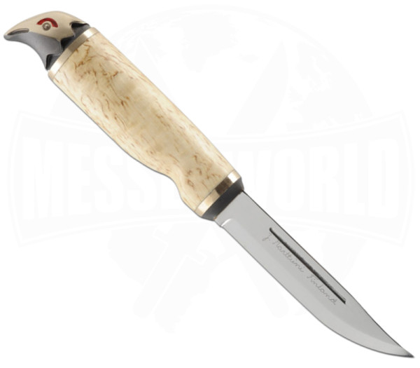 Marttiini Wood Grouse Knife feststehendes Messer mit Griff aus Maserbirke