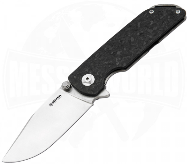 Böker Sherman EDC pocket knife with flipper Sherman Magnacut