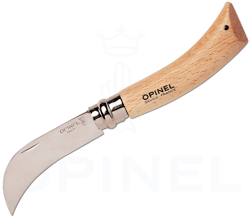 Opinel Gebogenes Baummesser Nr. 10 Rostfrei
