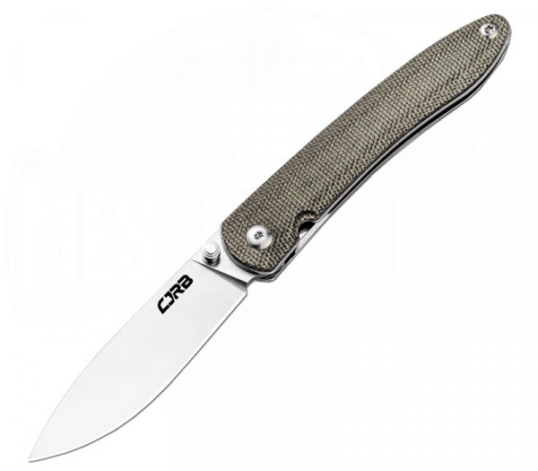 CJRB Ria OD Green Micarta Liner-Lock