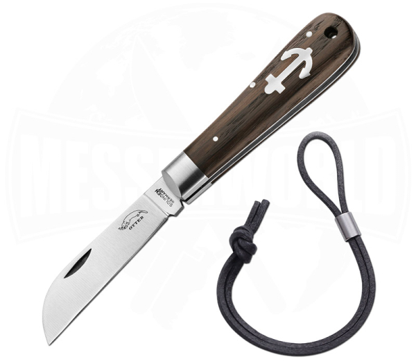 Otter Ankermesser Groß Räuchereiche Edelstahl