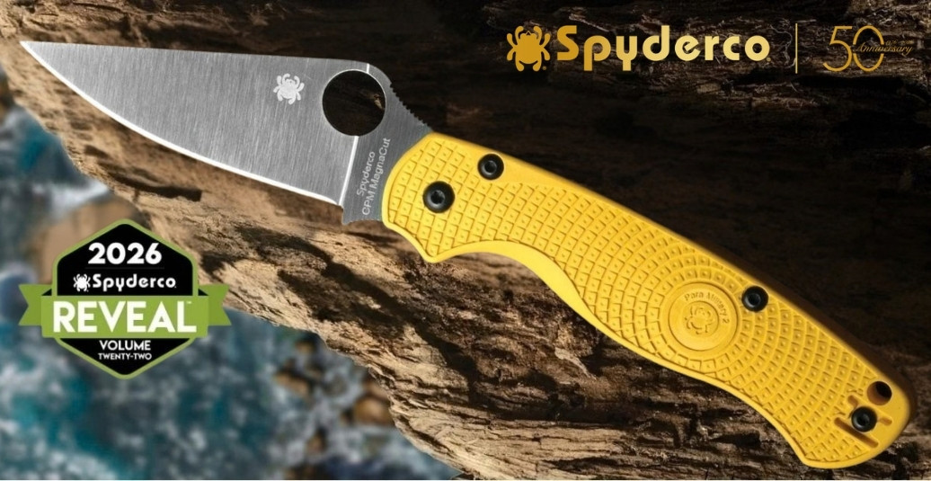 Spyderco Neuheiten 2026 - Reveal 22 