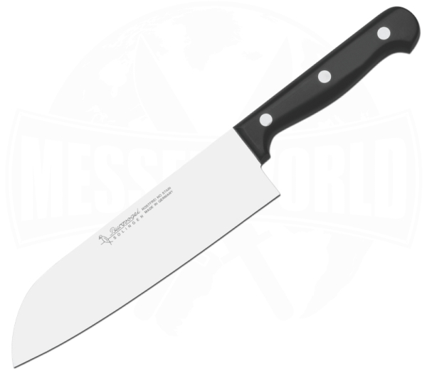 Burgvogel Solingen Santoku 18 cm Serie 4000 - Praktisches Allround Küchenmesser