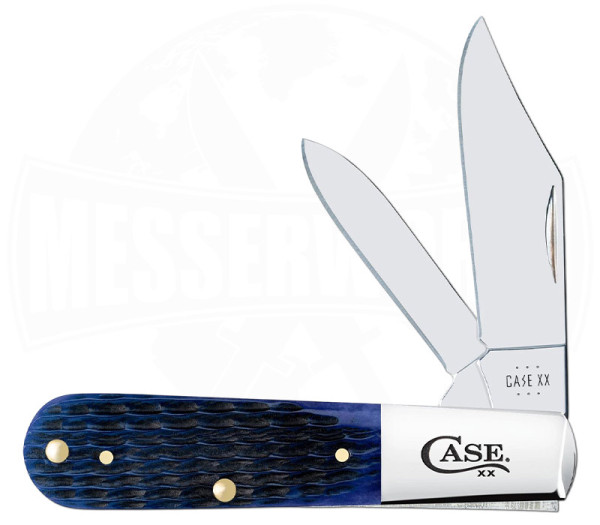 Case Knives SS Navy Blue Bone Rogers Jig Barlow
