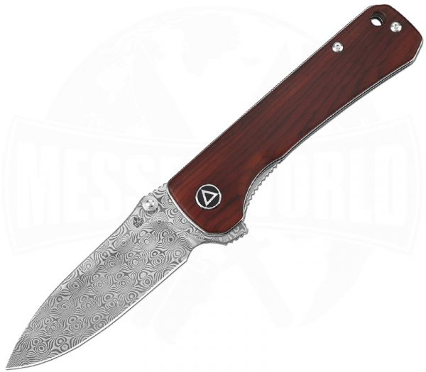 QSP Hawk Damascus Cocobolo - Folder