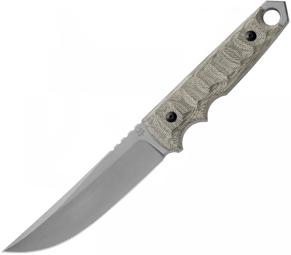 FOX Ruy Micarta Green Outdoormesser