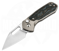 Mini Pyrite S90V Titan Blue Carbon