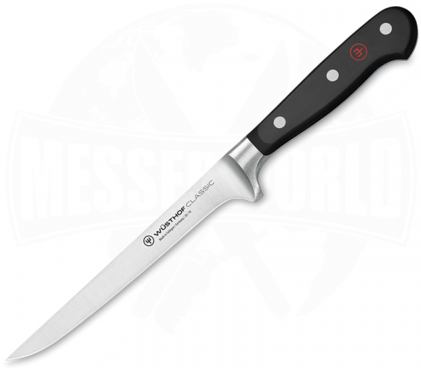 WÜSTHOF Classic Black Ausbeinmesser flexibel 16 cm