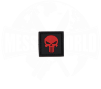 Mini Patch Punisher schwarz/rot