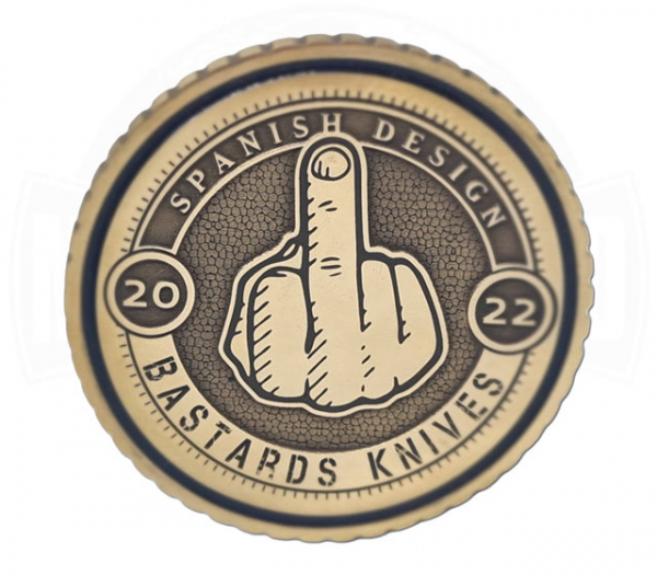 Bastards Knives Bastards Coin - EDC Challenge Coin