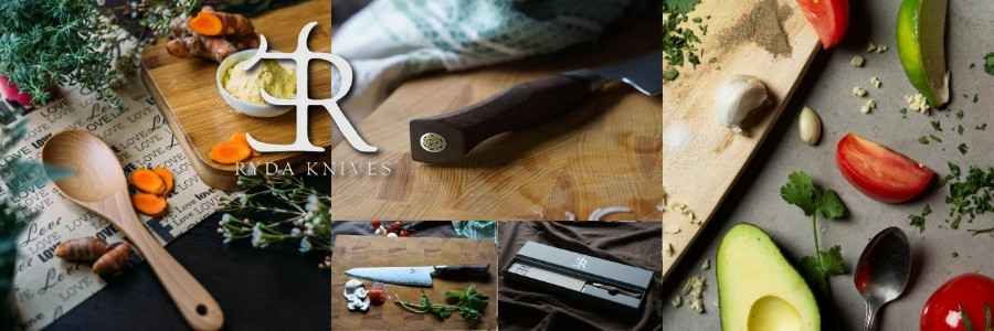 Ryda Knives A30 - erstklassige Damast Kochmesser aus Schweden