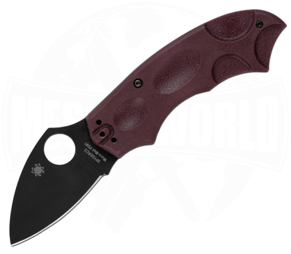 Spyderco Meerkat Burgundy Micro‑Melt PD#1 | Premium Mini‑EDC 2026 Limitiert