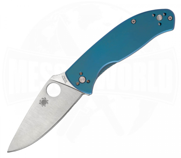 Spyderco Tenacious R.I.L Blue Titanium