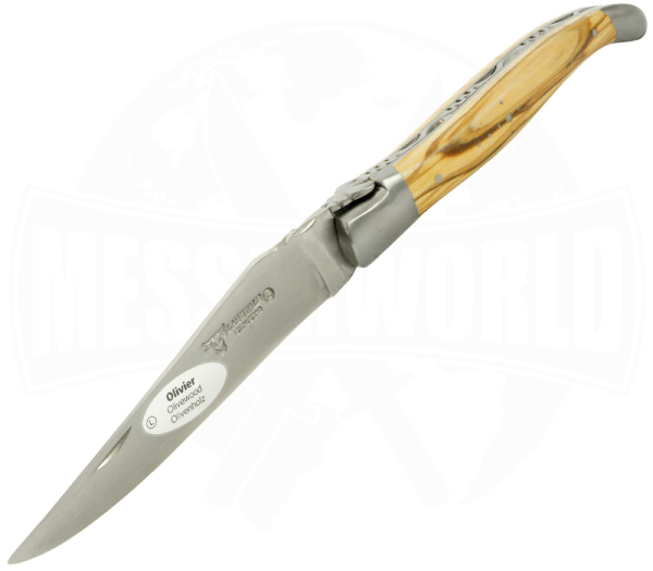 Laguiole en Aubrac Messer mit Olivenholz-Griffschalen