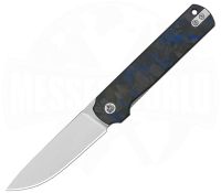 Lark Shredded Carbon/G10 Blau