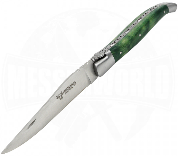 Laguiole Green Poplar Knife 12 cm