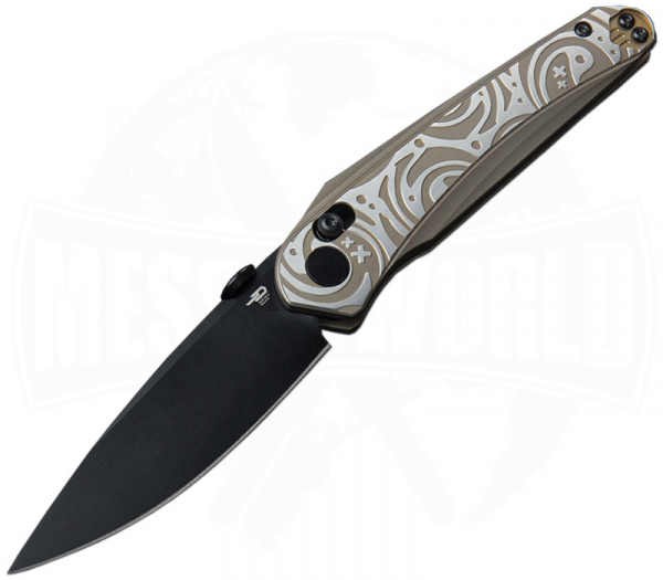 Betsech Knives Mothus - Bronze/ Black PVD 