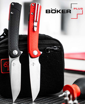 Fire Ant Red & Black Böker Plus