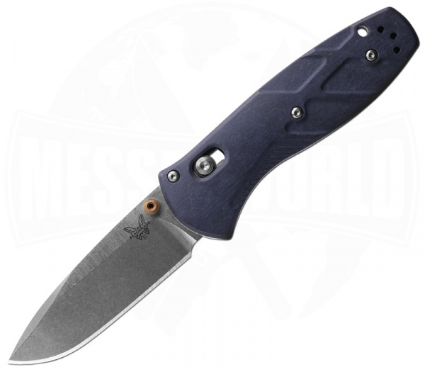 Benchmade Mini Barrage Blue Canyon Richlite 585-03