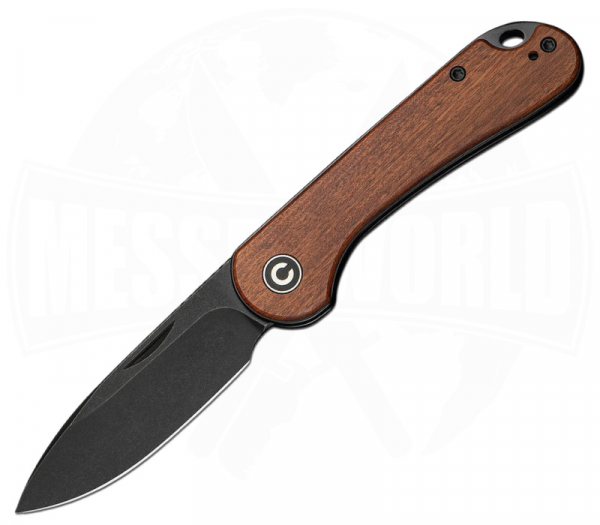 Civivi Elementum Slipjoint Black Cuibourtia 42a konformes Messer