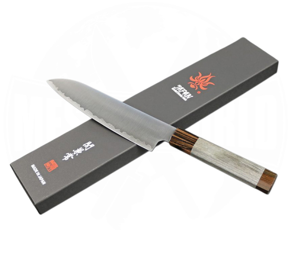 Kanetsune Seki Wa-Santoku 180 mm Super Gold Steel KC-380 Series