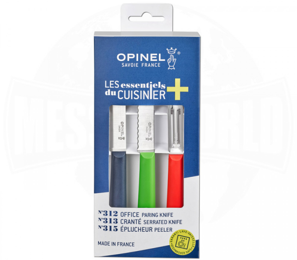 Opinel Les Essentiels Trio farbig 254595