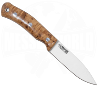 No. 10 SFK Stabilised Curly Birch Kydex