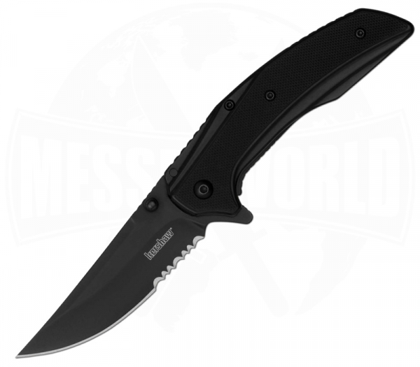 Kershaw Outright Black Serrated - Assisted Opener