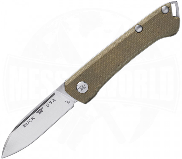 BUCK Knives Saunter - Droppoint OD Green