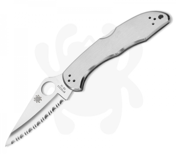 Spyderco Delica 4 C11S Stainless Steel Messer mit Welle