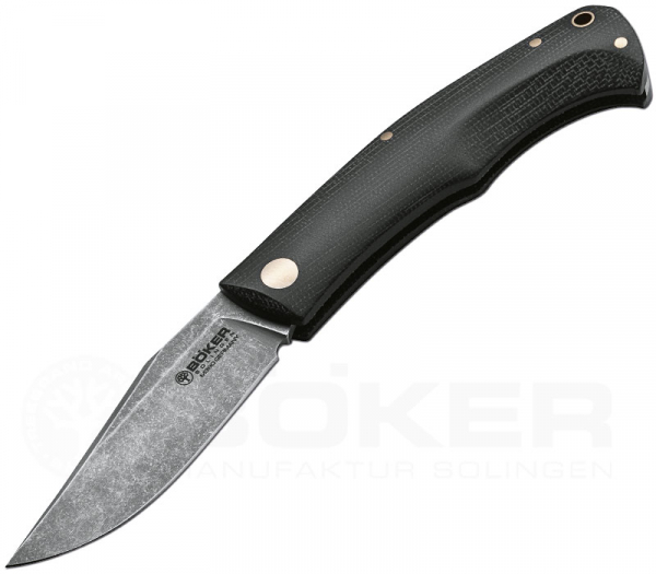 Böker Boxer EDC Black Two Handed Knife