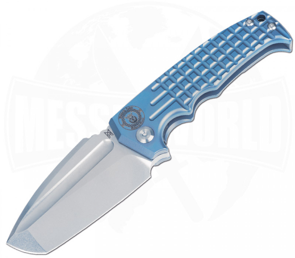 Midgards Messer The Viking V2 Klein Titan Blau