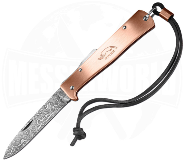Otter Mercator Kupfer Damast Taschenmesser 