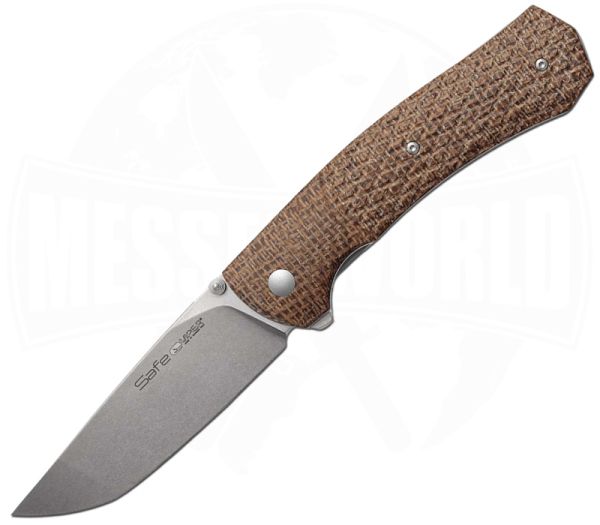 Viper Safe Natural Micarta - Italienisches Einhandmesser mit M390 Klingenstahl