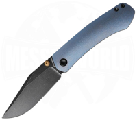 Vallhund Framelock Blue Titanium