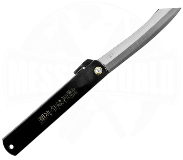 Higonokami Folder Black Large San Mai Klappmesser