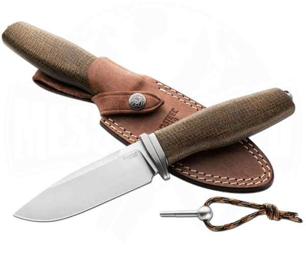 LionSteel ACHA Micarta Green - feststehendes Messer