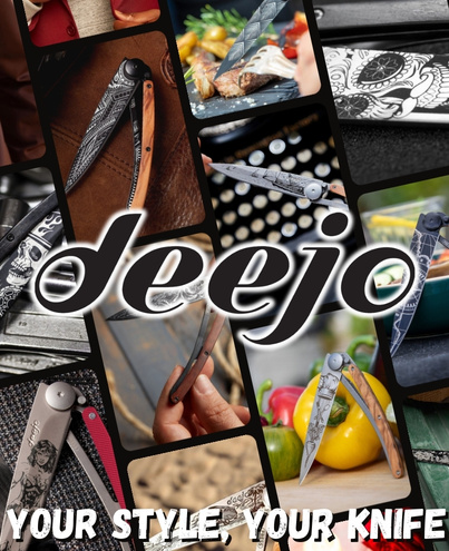 Deejo Taschenmesser für EDC aus Frrankreich - Jetzt verfügbar bei Messerworld