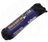 Paracord Schwarz Reflektor 10 m Paracord Schwarz Reflektor 10 m