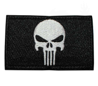 Punisher Patch Black