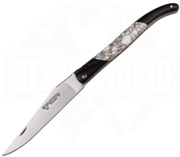 Laguiole en Aubrac Ebony Howlite Gold Brass