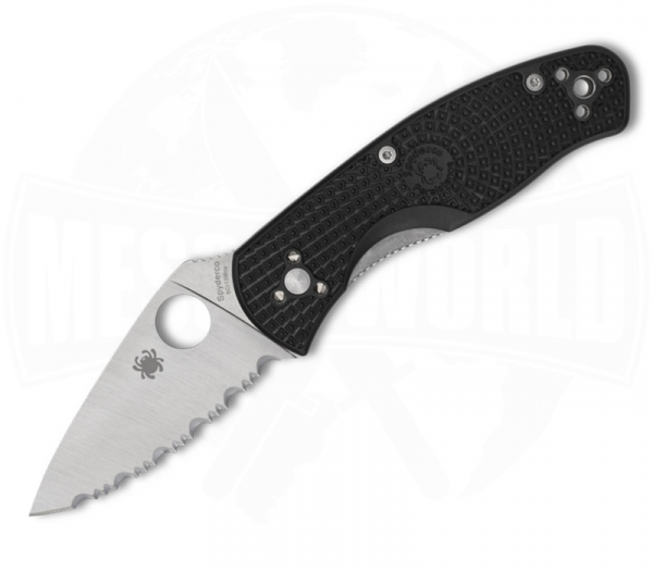 Spyderco Persistence FRN Black serrated C136SBK