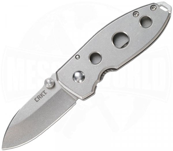 CRKT Squid Holey Silver Framelock Folder