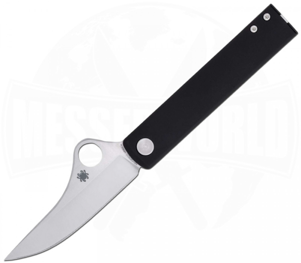 Spyderco Essenza N690 Black Aluminum C272ALBKP