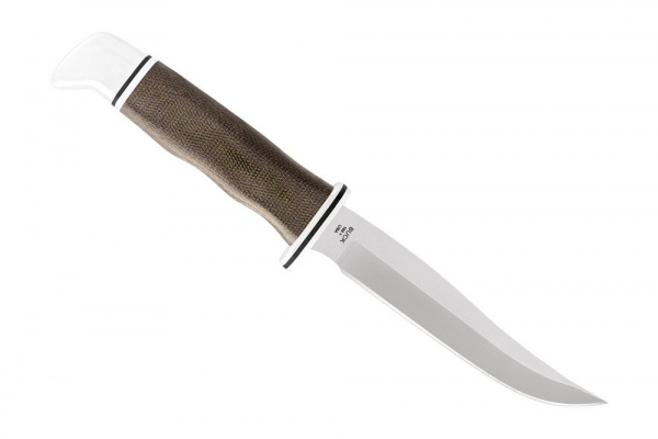 Buck Pathfinder Pro Green Micarta Outdoormesser