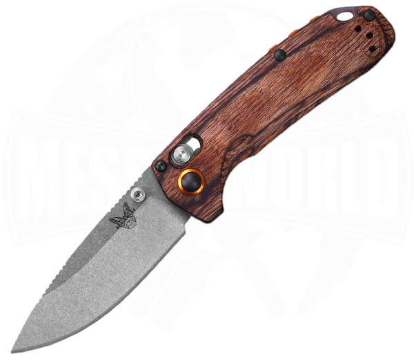 Benchmade North Fork Stabilized Wood 