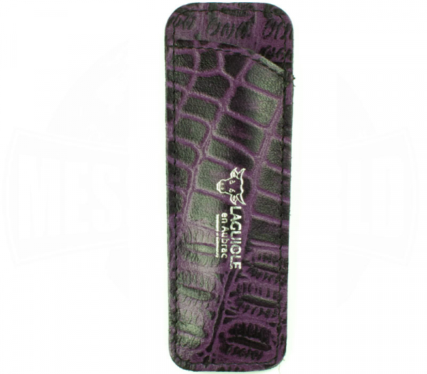 Laguiole en Aubrac Etui Croco Violett 12 cm