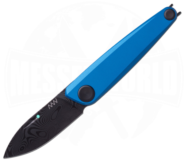 Acta Non Verba Z050 BB Blue DLC Black DECO Slipjoint